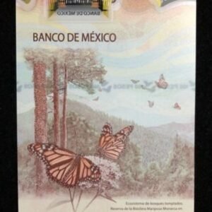 B901-MEXICO-2020墨西哥塑膠鈔票-100 Pesos（802）