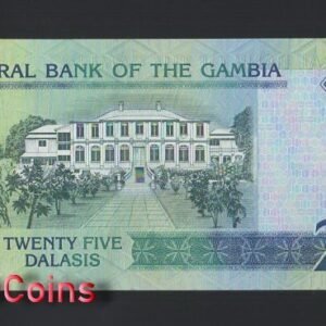 B902-GAMBIA-ND (2006-2013)甘比亞鈔票-25 Dalasis(839)