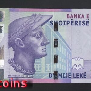 907-1 B907-ALBANIA-2020阿爾巴尼亞紙幣,2000 Leke(706)
