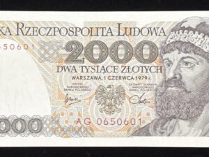 908-1 B908-POLAND-1977-82波蘭紙幣 -2.000 Złotych(B)