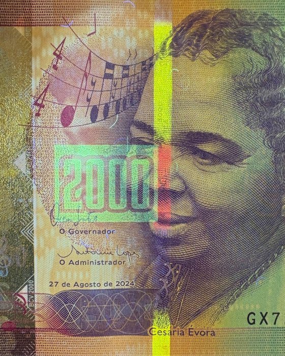 B909-CAPE VERDE-2024佛得角(維德角)紙幣-2000 Escudos(B)