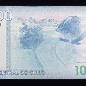 914-2 B914-CHILE-2009-2021智利鈔票10.000 Pesos(BO)