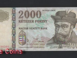 915-1 B915-HUNGARY-2008匈牙利紙幣,2.000 Forint(O)