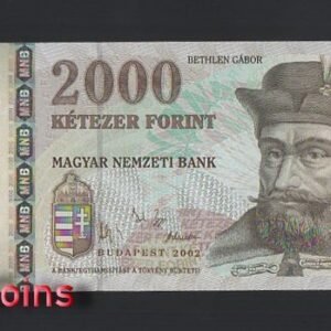 B915-HUNGARY-2008匈牙利紙幣,2.000 Forint(O)