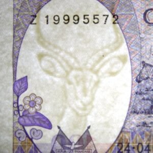 B916-RWANDA-1989盧安達紙幣-100 Francs(479)