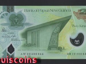 918-1 B918-PAPUA NEW GUINEA-2017-2023巴布亞新幾內亞塑膠鈔票-2 Kina(600)