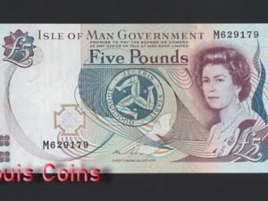 B919-ISLE OF MAN-ND (2015)男人島(曼島)紙幣,5 Pounds(B)