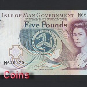 919-1 B919-ISLE OF MAN-ND (2015)男人島(曼島)紙幣,5 Pounds(B)