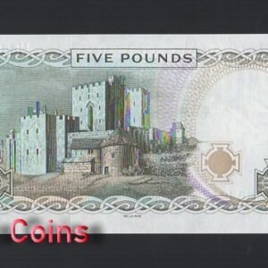 919-2 B919-ISLE OF MAN-ND (2015)男人島(曼島)紙幣,5 Pounds(B)