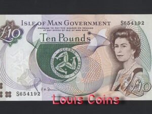 920-1 B920-ISLE OF MAN-ND (2007)男人島(曼島)紙幣,10 Pounds(B)