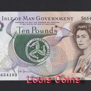 920-1 B920-ISLE OF MAN-ND (2007)男人島(曼島)紙幣,10 Pounds(B)