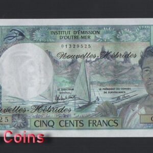 B921-NEW HEBRIDES-ND (1970-1981)新赫布里底島紙幣(B)