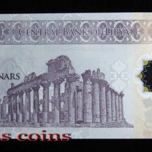 933-2 B933-LIBYA-2025利比亞塑膠紙幣,5 Dinars(845)