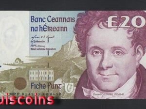 B942-IRELAND-1992-1999愛爾蘭紙幣-20 Pound(BO)
