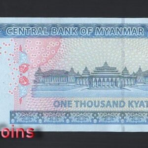 B945-MYANMAR-2020緬甸紙幣,1.000 Kyats（729）