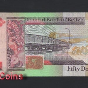 948-2 B948-BELIZE-2003-2016貝里斯紙幣,50 Dollars(B)