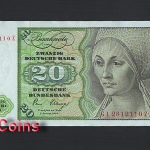 950-1 B950-FEDERAL REPUBLIC OF GERMANY-1980德國紙幣(B)