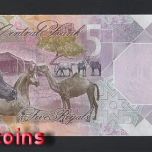 954-2 B954-QATAR-ND (2020)卡達鈔票-5 Riyal(737)
