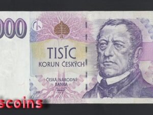 956-1 B956-CZECHIA-1996捷克紙幣,1.000 Korun Českých(B)