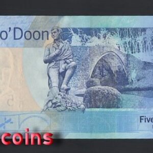 962-2 B962-SCOTLAND-2007-2011蘇格蘭紙幣,5 Pounds(B)