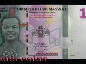 963-1 B963-ESWATINI-2024史瓦帝尼(史瓦濟蘭)紙幣 10 Emalangeni(B)