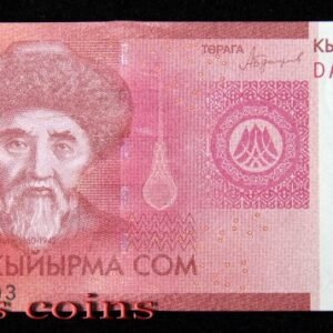 B968-KYRGYZSTAN-2016吉爾吉斯紙幣,20 Som（B）