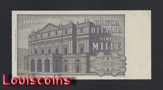 971-2 B971-ITALY-1969-81義大利紙幣-1.000 Lire(B)