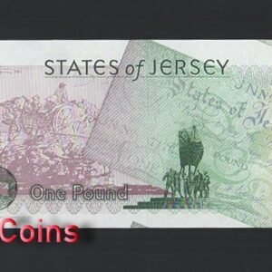 972-2 B972-JERSEY-1995澤西紀念紙幣,1 Pound(463)