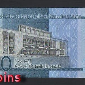 973-2 B973-DOMINICAN -2021多明尼加共和國紙幣-2000 Pesos(1431)