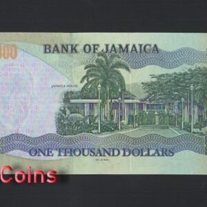 976-2 B976-JAMAICA-2005-2021牙買加紙幣,1.000 Dollars(976)