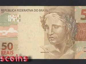 979-2 B979-BRAZIL-2010巴西紙幣-50 Reais(B)