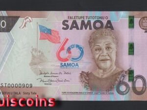 986-1 B986-SAMOA-2023薩摩亞紀念鈔票-60 Tala(998)