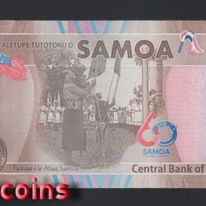 986-2 B986-SAMOA-2023薩摩亞紀念鈔票-60 Tala(998)