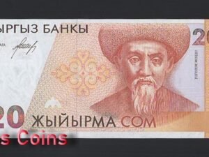 B993-KYRGYZSTAN-ND (1994)吉爾吉斯紙幣,20 Som（BO）