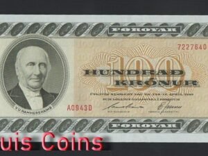 B997-FAEROE ISLANDS-1949 / 1978-1994法羅群島紙幣(BO)