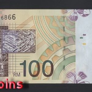 998-2 B998-MALAYSIA-ND (1998-2001)馬來西亞紙幣-100 Ringgit(B)