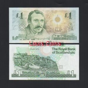 B1031-SCOTLAND-1992.94.97.99蘇格蘭紀念紙幣,1 Pound（4張一標）(636)