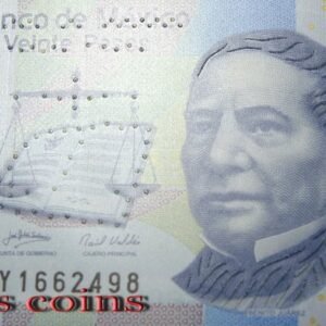 1062-3 B1062-MEXICO-2017墨西哥塑膠鈔20 Pesos(589)