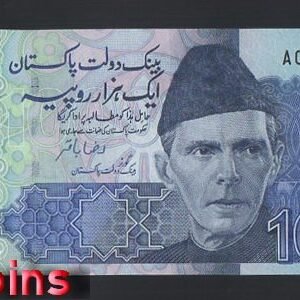 1064-1 B1064-PAKISTAN-2022巴基斯坦紙幣,1.000 Rupees(438)