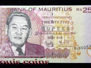 1067-1 B1067-MAURITIUS 1999-2009 模里西斯紙幣 25 Rupees(315)