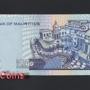 1070-2 B1070-MAURITIUS-1999-2009模里西斯(毛里求斯)紙幣,50 Rupees(1116)