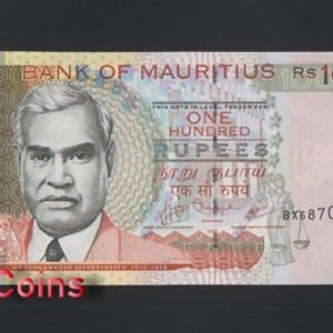 1071-1 B1071-MAURITIUS-2004-2017模里西斯(毛里求斯)紙幣,100Rupees(316)