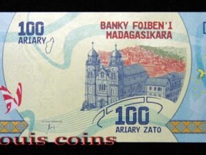 1088-1 B1088-MADAGASCAR-ND-2017馬達加斯加紙幣100 Ariary(B))