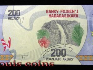 1089-1 B1089 MADAGASCAR-ND 2017馬達加斯加紙幣 200 Ariary(492)