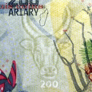 B1089 MADAGASCAR-ND 2017馬達加斯加紙幣 200 Ariary(492)