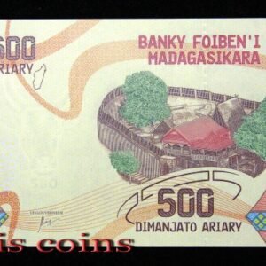 1090-1 B1090 MADAGASCAR-ND 2017馬達加斯加紙幣 500 Ariary(994)