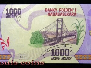 1091-1 B1091 MADAGASCAR-ND 2017馬達加斯加紙幣 1000 Ariary(543)