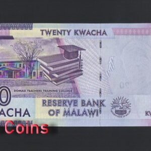 1096-2 B1096-MALAWI-2012馬拉威紙幣,20 Kwacha(653)