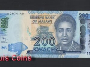 1099-1 B1099-MALAWI-2012馬拉威紙幣,200 Kwacha(655)
