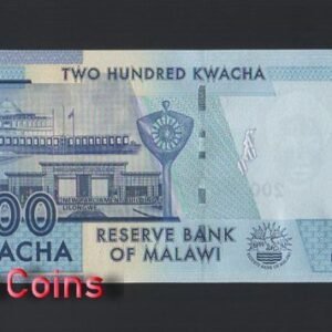 1099-2 B1099-MALAWI-2012馬拉威紙幣,200 Kwacha(655)